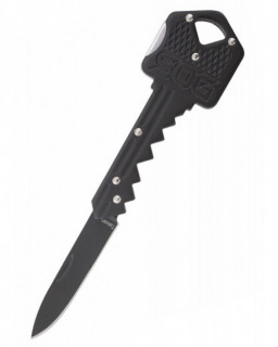 SOG Key Knife Schlüsselmesser, Schwarz